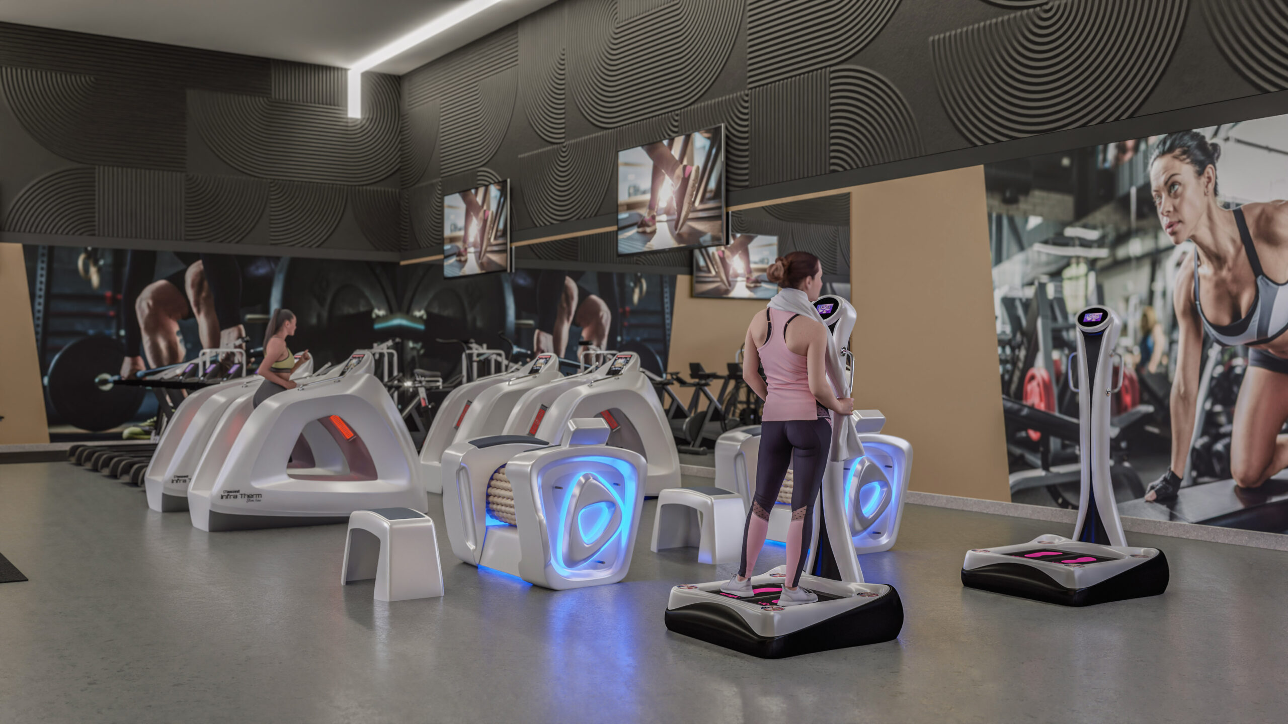 Urządzenie Fitnesswell Vacu Magic w aranżacji gabinetu