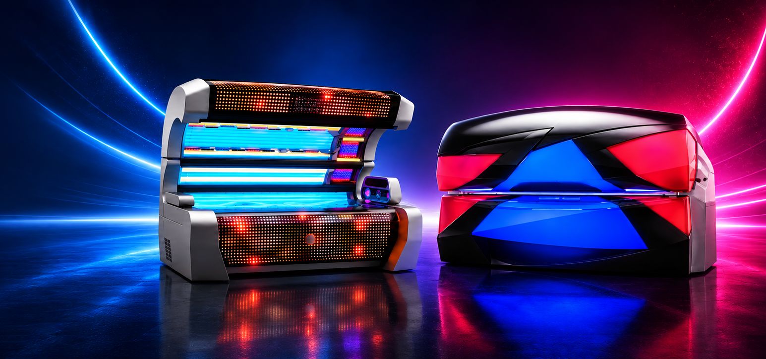 Solarium megaSun — zdjęcie z materiałów produktowych POLFRAN